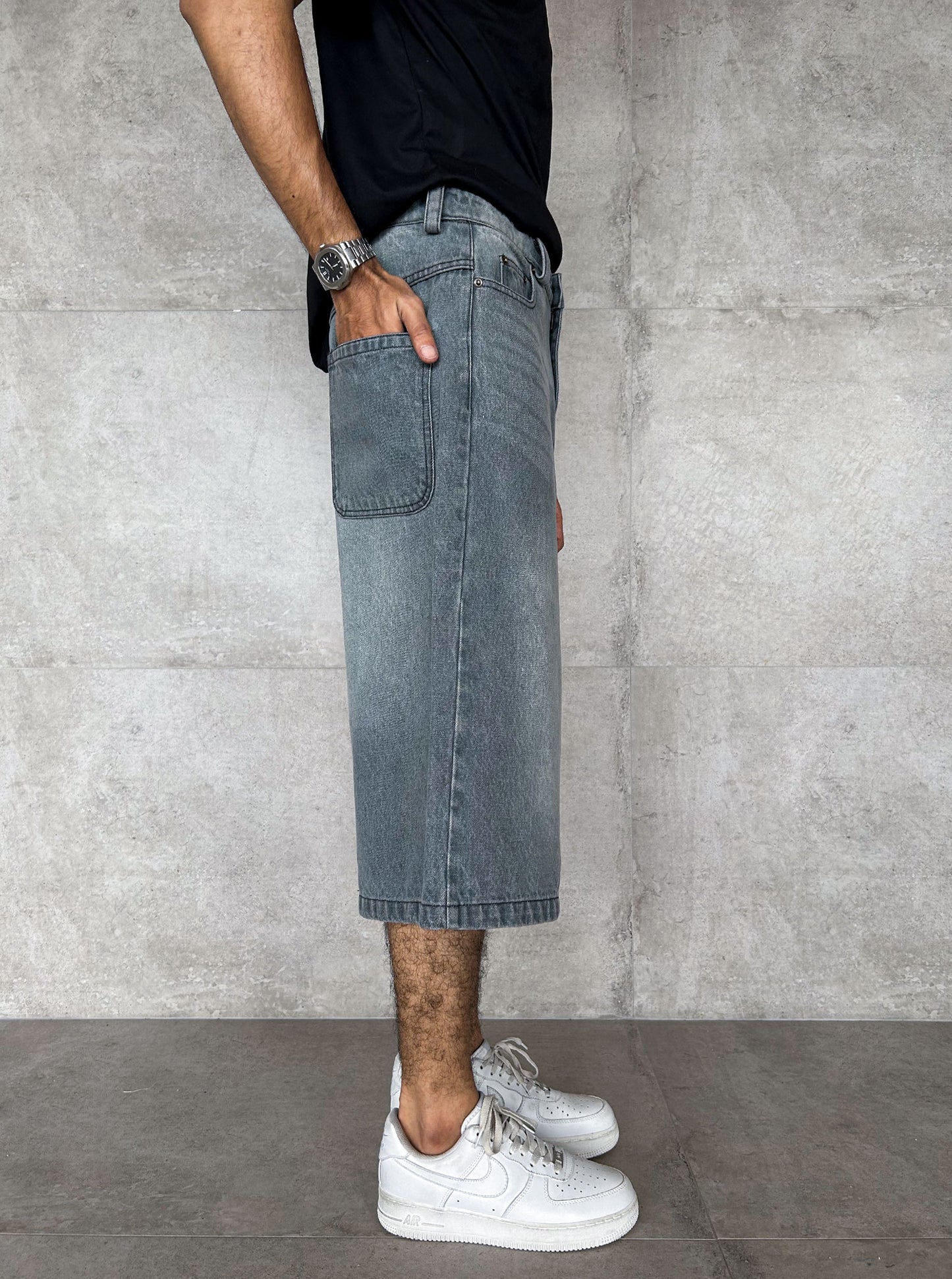 Grey Matter Jorts