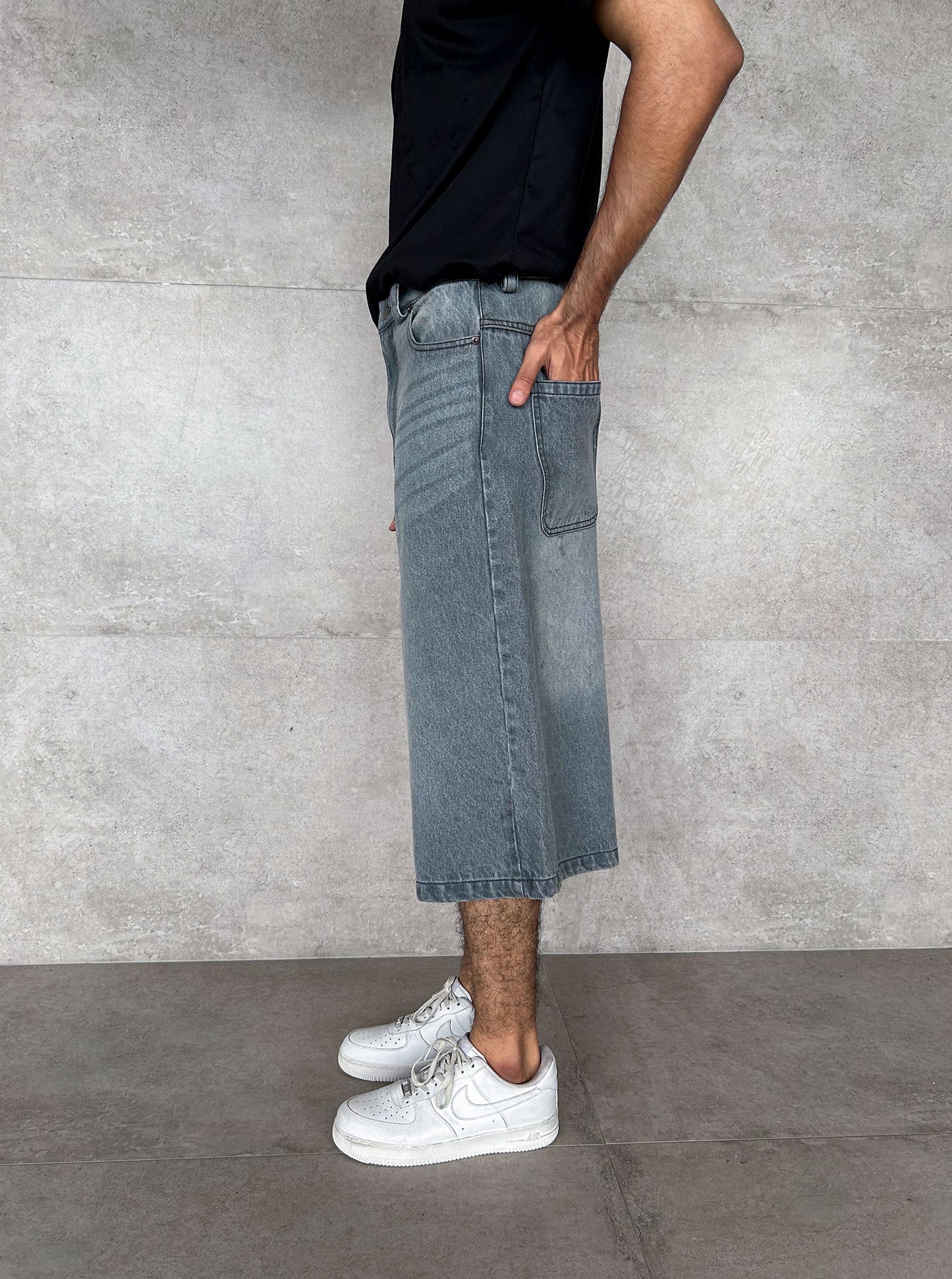 Grey Matter Jorts