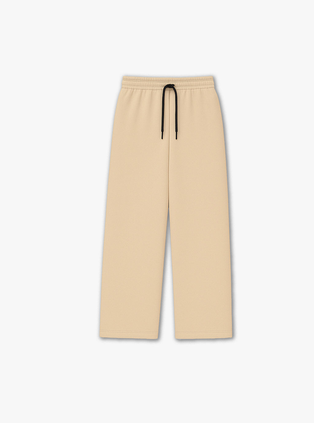 Cream Straight-fit Trouser