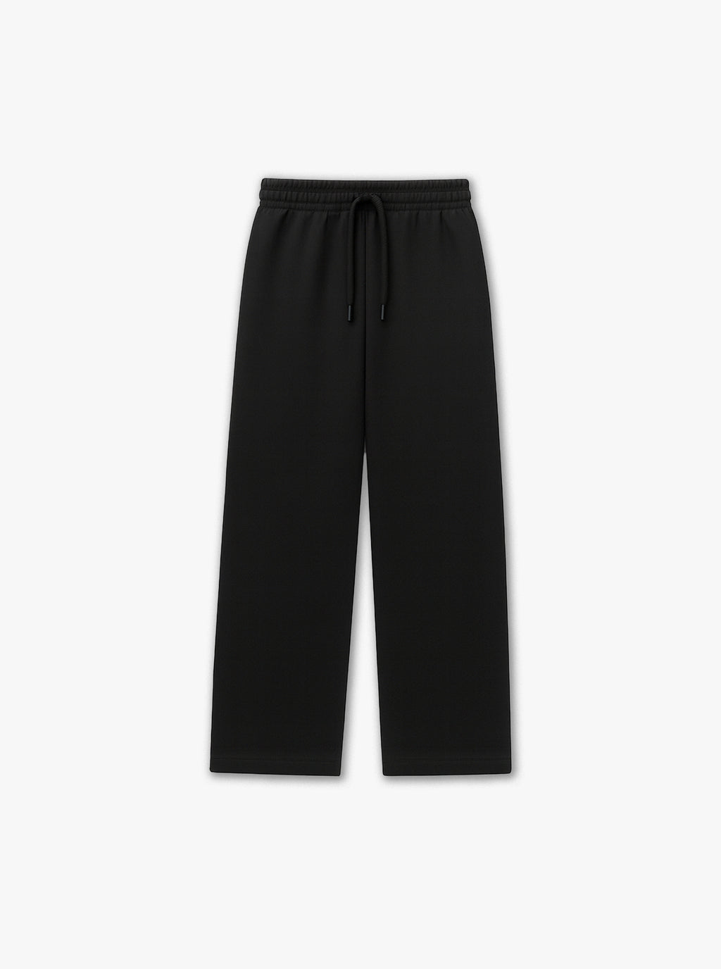 Black Straight-fit Trouser