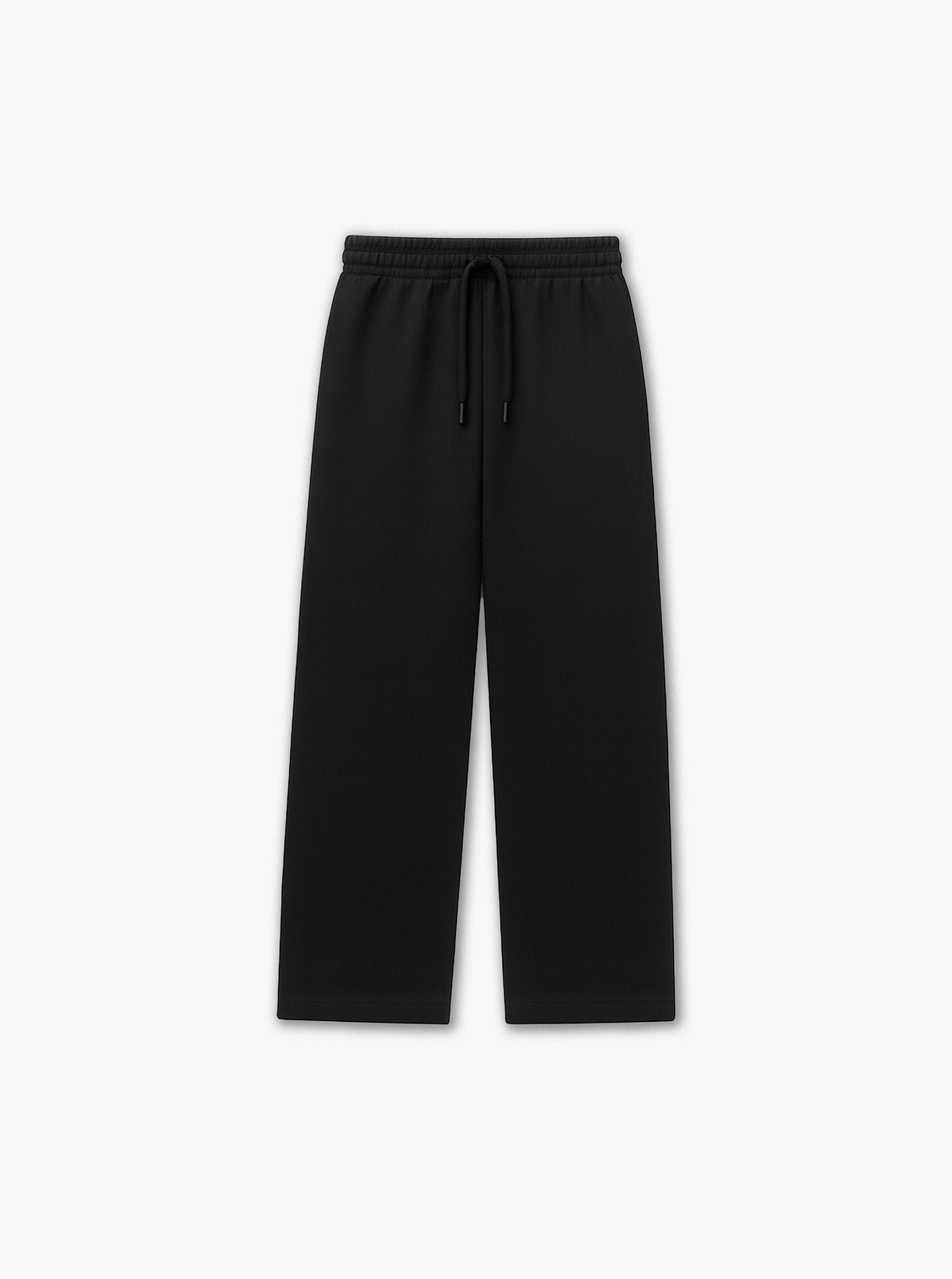Black Straight-fit Trouser