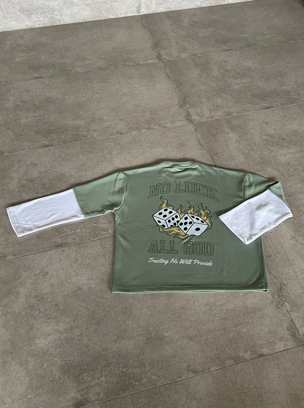 No Luck All God (Full-Sleeves)