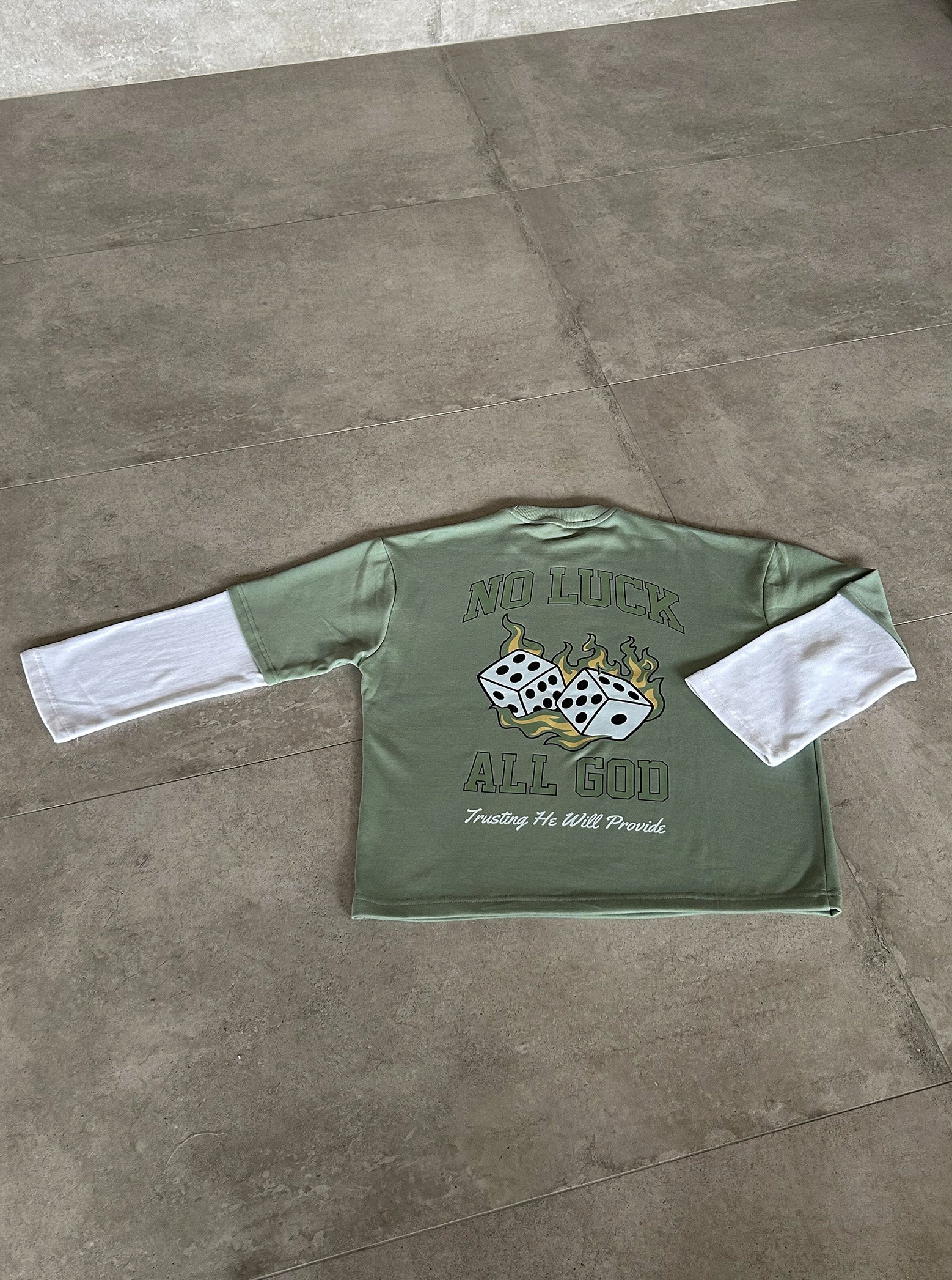 No Luck All God (Full-Sleeves)