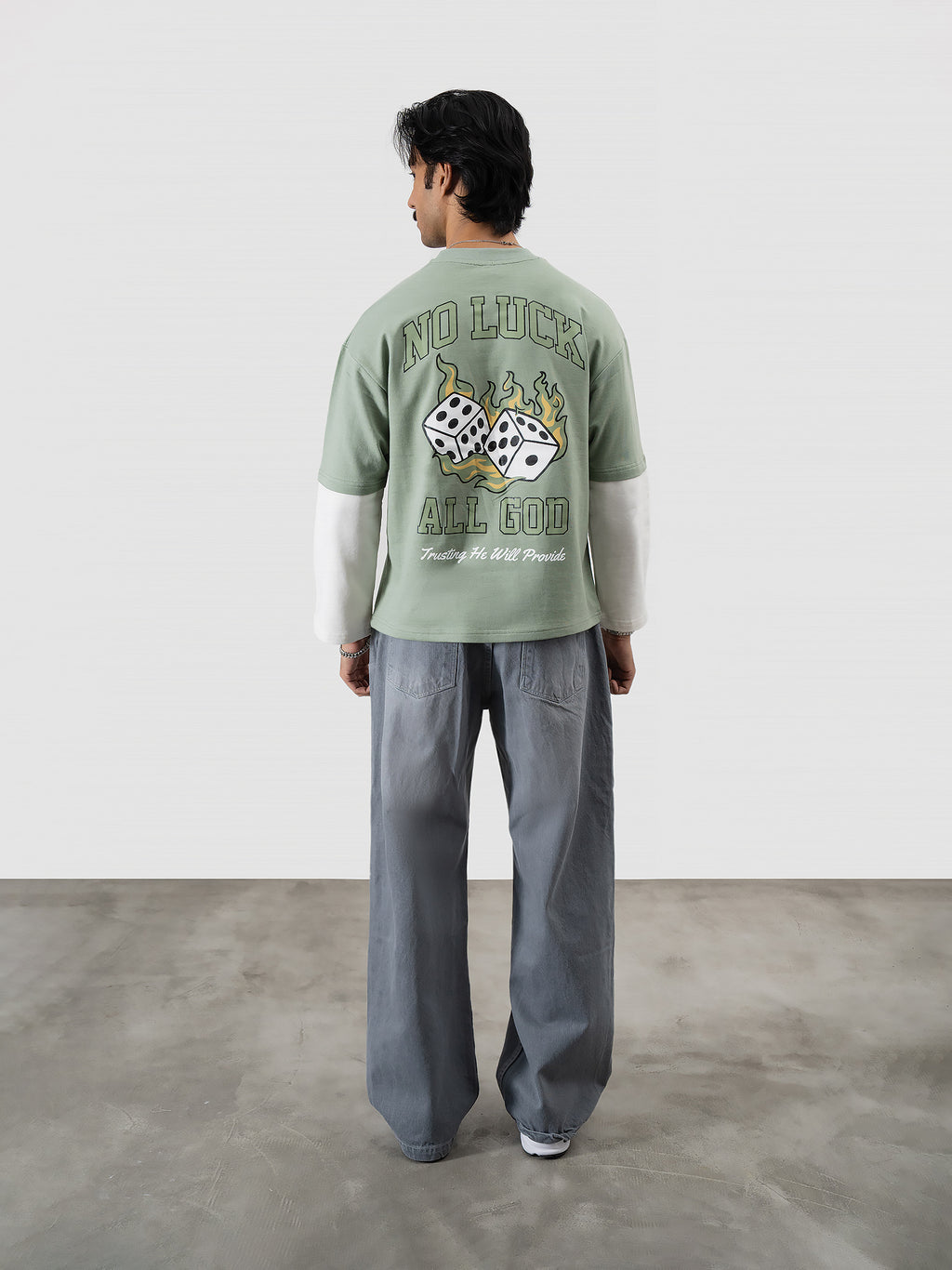 No Luck All God (Full-Sleeves)