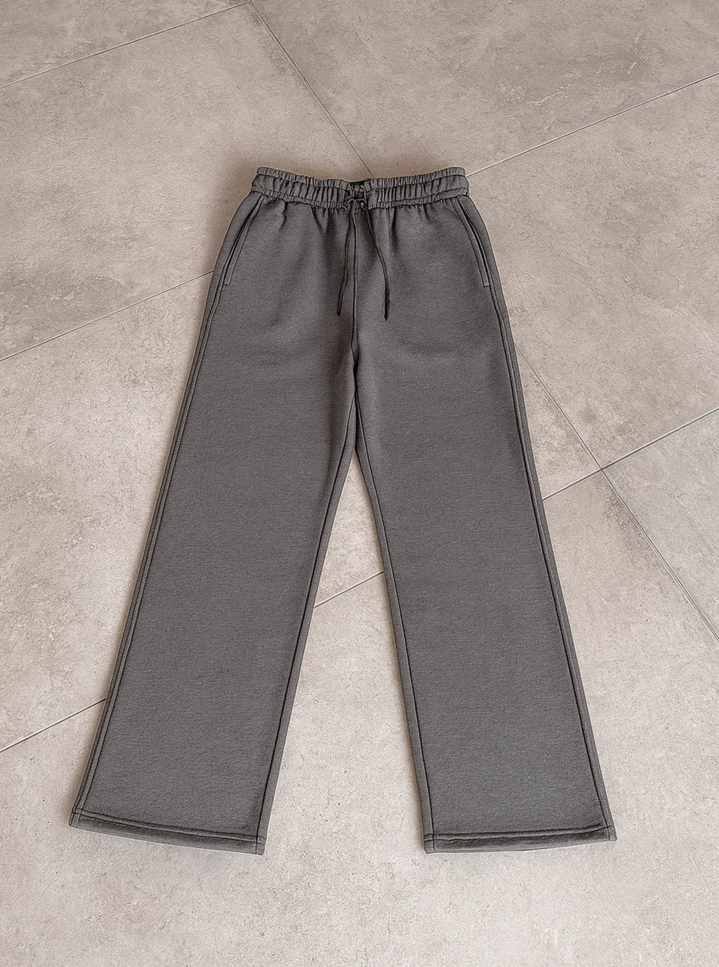 Dark Grey Straight-fit Trouser