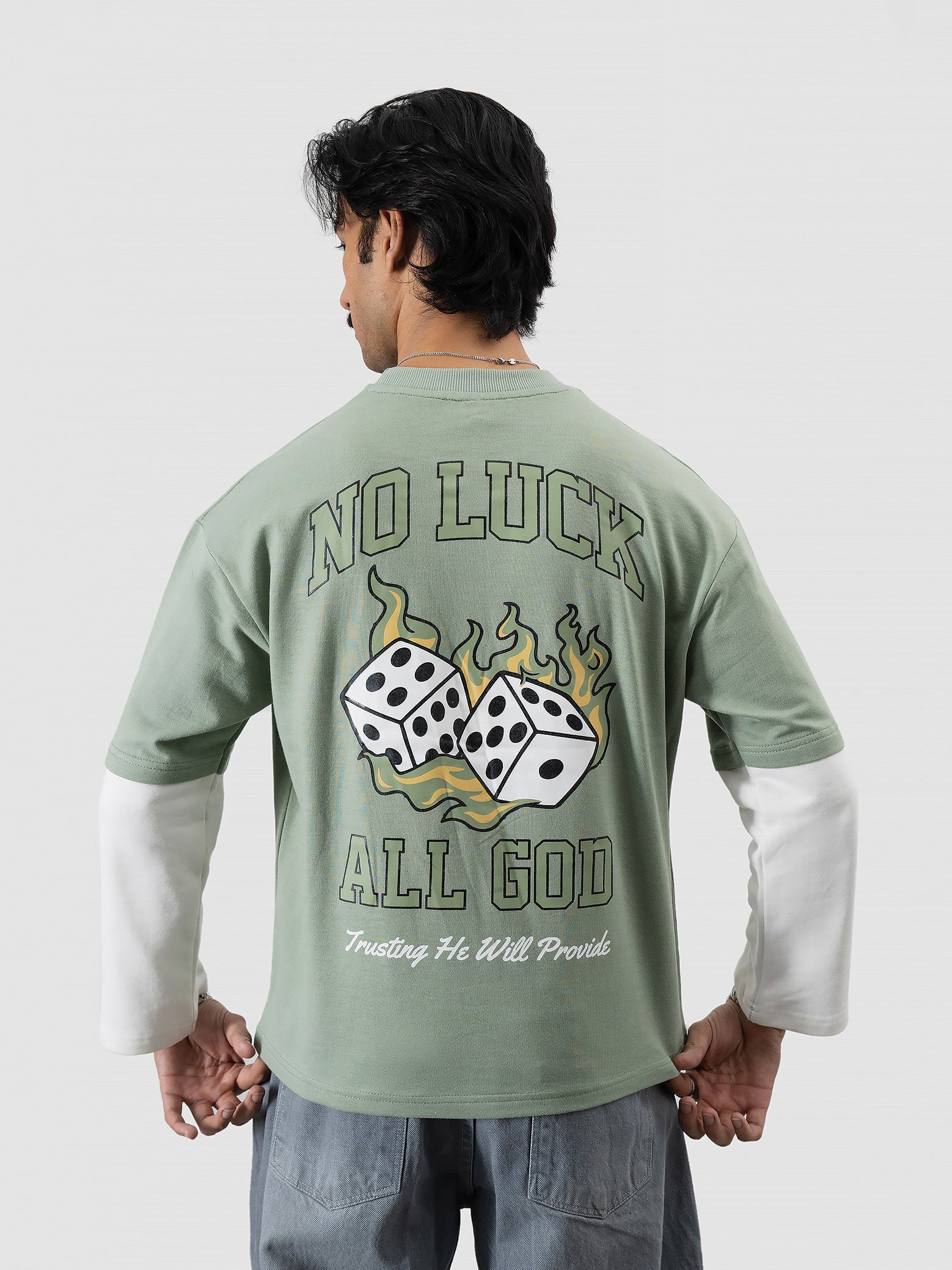 No Luck All God (Full-Sleeves)