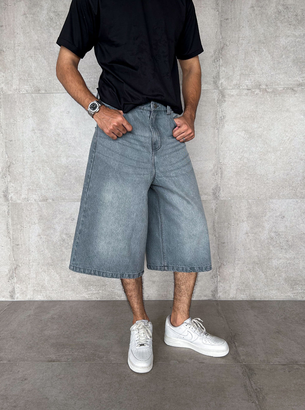 Grey Matter Jorts