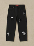 Noir-Cross Pants