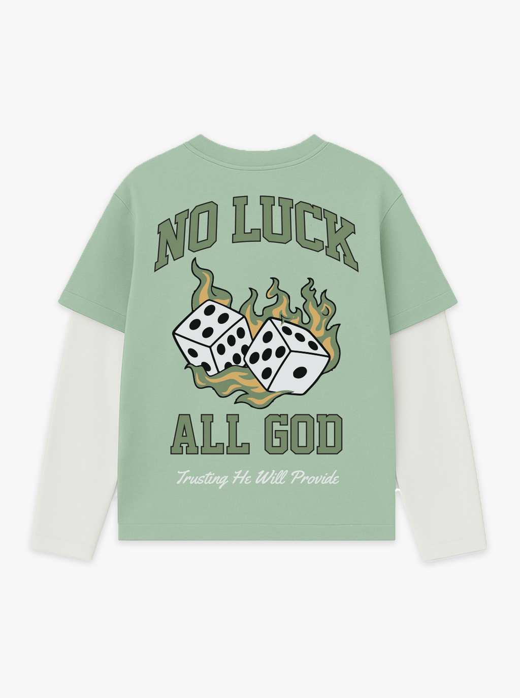 No Luck All God (Full-Sleeves)